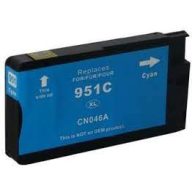 HP 951XL Cyan utángyártott tintapatron CN046A