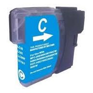   Brother  LC985 /LC1100/980C cyán utángyártott tintapatron  