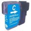 Brother  LC985 /LC1100/980C cyán utángyártott tintapatron  