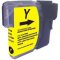 Brother LC/985/LC1100/980Y sárga utángyártott tintapatron  