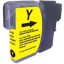 Brother LC/985/LC1100/980Y sárga utángyártott tintapatron  