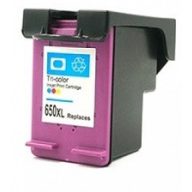 HP 650 XL CZ102AE utángyártott tintapatron színes