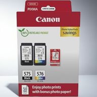 Canon PG-575 + CL-576 tintapatron multipack +GP501 