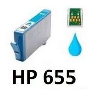   HP 655 XL C  CZ110AE utángyártott cyán tintapatron nagykapacitású