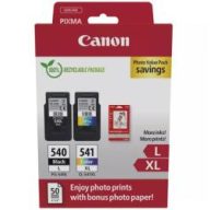   Canon PG-540L/CL-541XL fekete/színes eredeti tintapatron multipack+ fotópapír (5224B007)